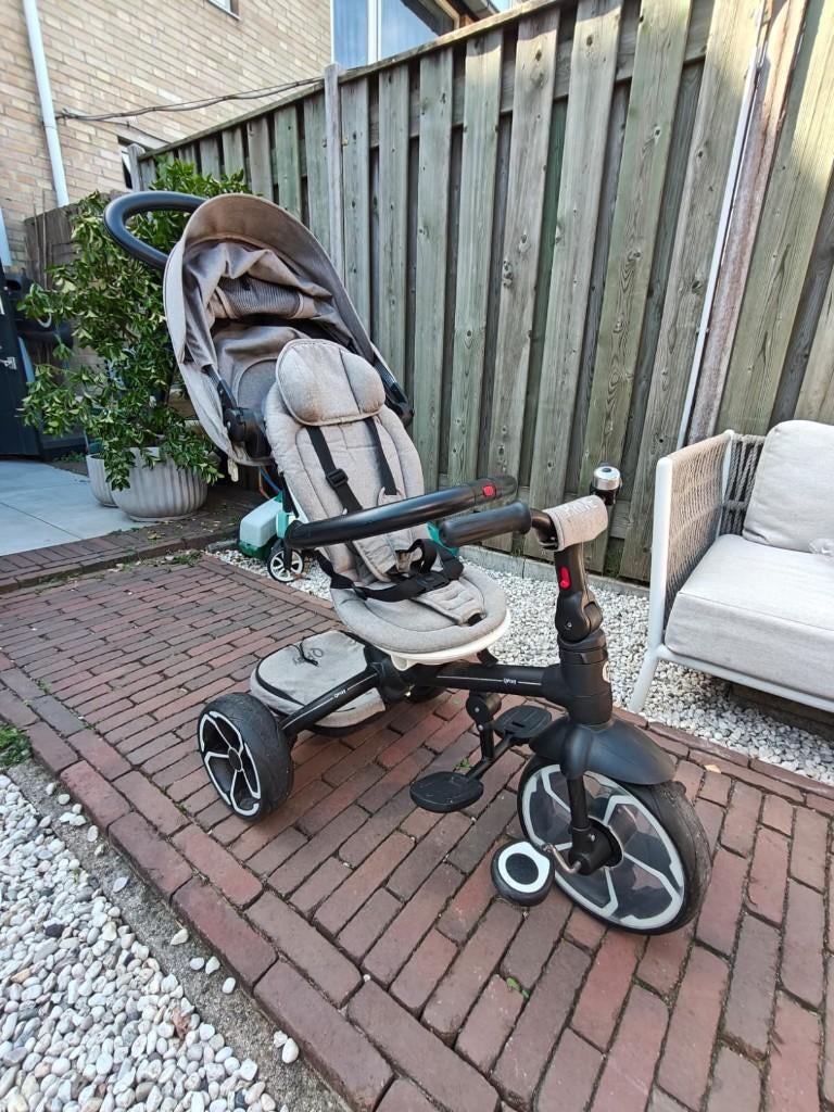 QPlay Prime 6-in-1 driewieler / wandelwagen met duwstang, Ophalen, Gebruikt, Overige merken, Verstelbare rugleuning