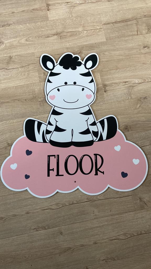 Geboortebord - nu nog met de naam Floor :p, Ophalen, Zo goed als nieuw, Geboortebord