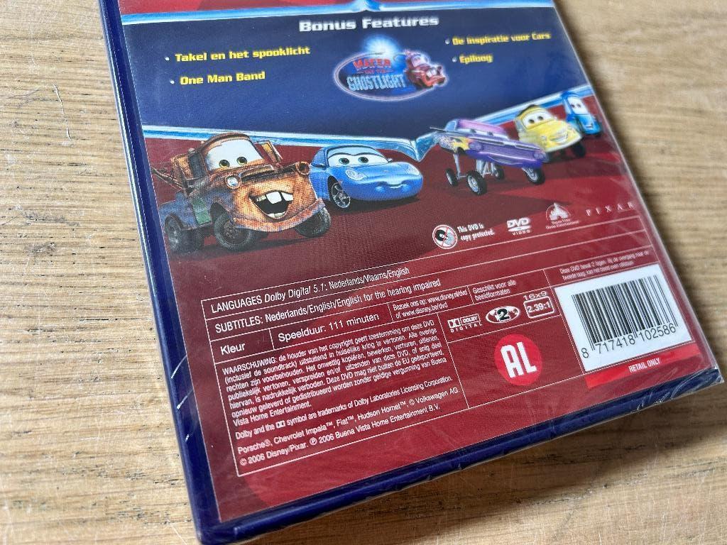 NIEUW | DVD Cars Disney Origineel Nederlands, Cd's en Dvd's, Dvd's | Tekenfilms en Animatie, Alle leeftijden, Ophalen of Verzenden
