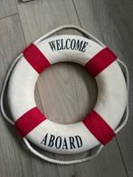 Decoratieve reddingsboei - Welcome Aboard, Ophalen, Zo goed als nieuw