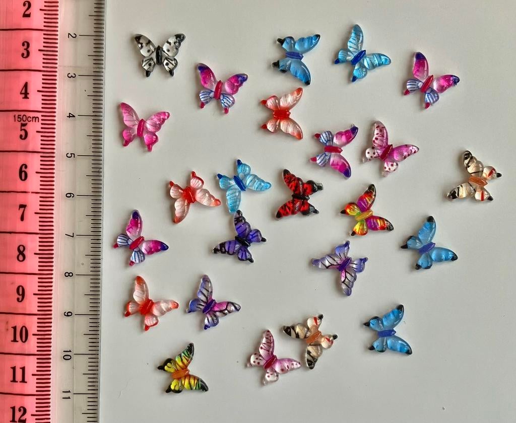 20 vlinders nw mix, Ophalen of Verzenden, Nieuw, Overige thema's, Overige typen