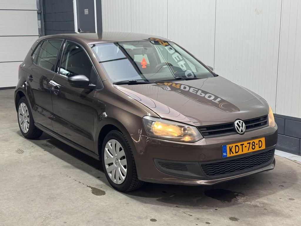 Volkswagen Polo 1.6 TDI Highline, Auto's, Euro 5, Stof, Gebruikt, Bruin