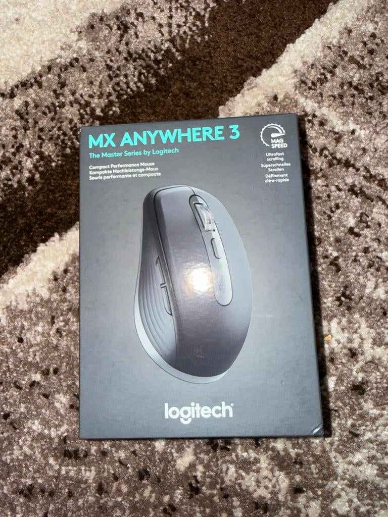 Logitech MX Anywhere 3 muis draadloze muis - NIEUW IN DOOS!, Computers en Software, Muizen, Muis, Ergonomisch, Nieuw, Ophalen of Verzenden