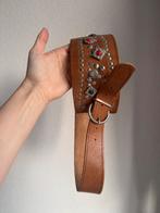 Vintage retro grove bruine lederen western riem, Kleding | Dames, Riemen en Ceinturen, Vintage, 80 tot 90 cm, Vintage, Heupriem