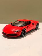Ferrari 296 GTB Bburago Modelauto, Ophalen of Verzenden, Nieuw, Auto, Bburago