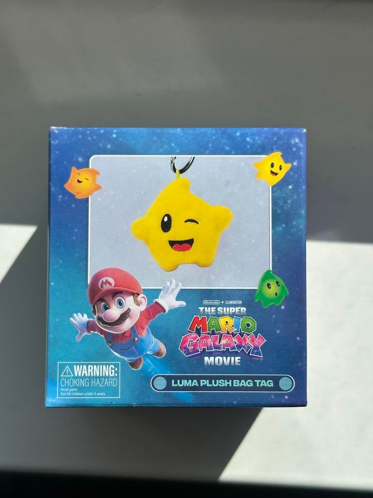 Super Mario Galaxy Film Luma Pluche Tashanger, Ophalen of Verzenden, Nieuw