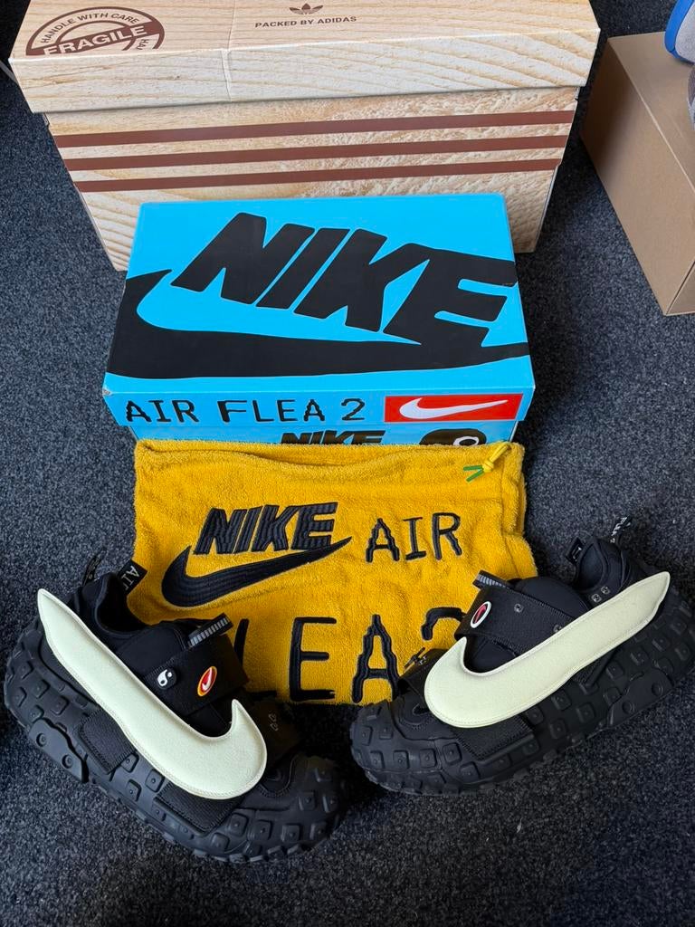 Nike x Cactus Plant Flea Market Air Flea 2 42,5, Ophalen of Verzenden, Zo goed als nieuw, Zwart, Sneakers of Gympen