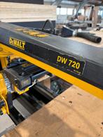 Dewalt DW720 afkortzaag 220v met zaagblad en tafel, Ophalen of Verzenden, Gebruikt, Afkortzaag