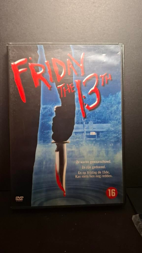 Friday the 13th DVD - Klassieke Horrorfilm, Cd's en Dvd's, Dvd's | Horror, Vanaf 16 jaar, Ophalen of Verzenden, Gebruikt, Slasher