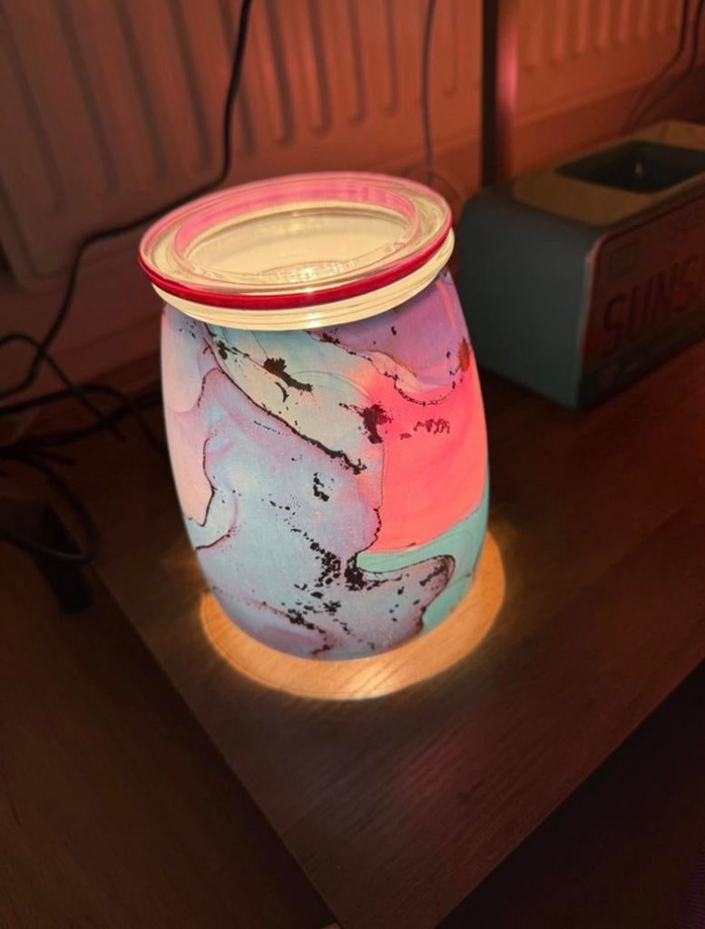 Scentsy Golden Sunset Warmer, Ophalen of Verzenden, Gebruikt