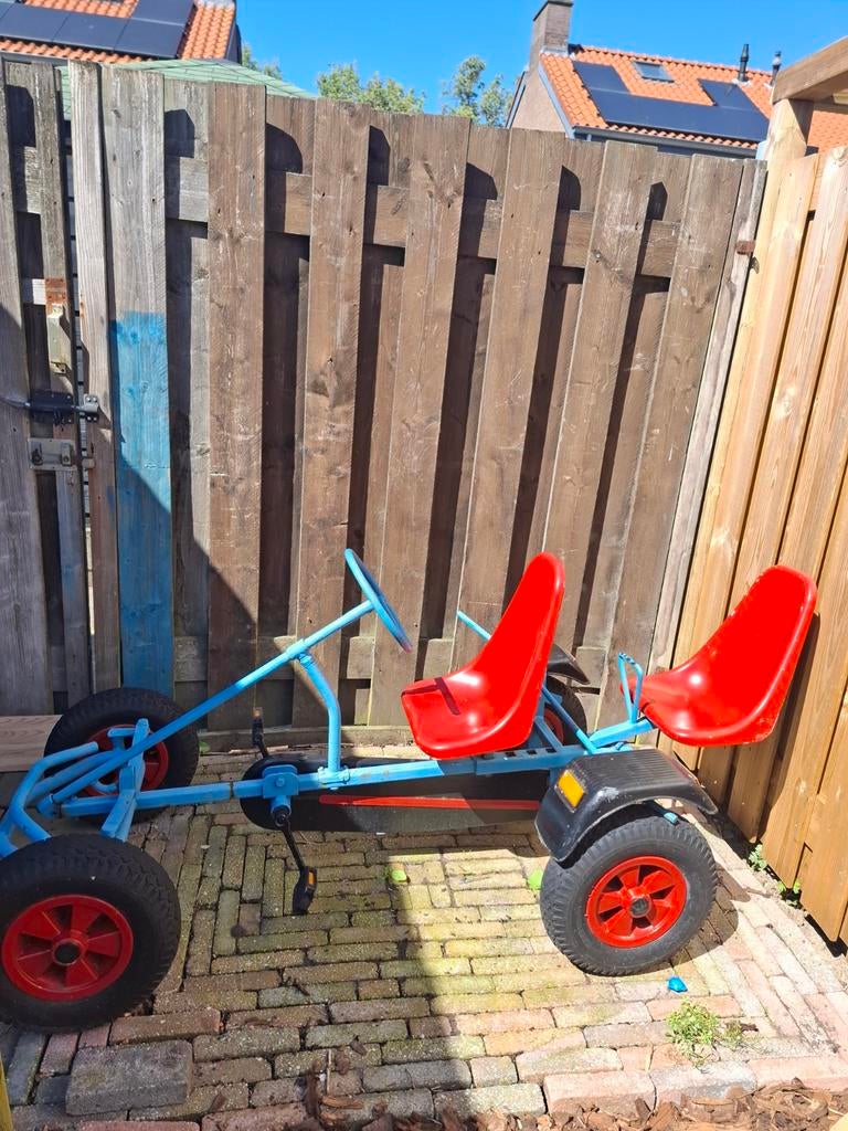 Skelter met duozit - Blauw/Rood, Ophalen, Gebruikt, Overige merken, Duozit