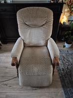 elektrische stoffen relaxstoel, Huis en Inrichting, Fauteuils, Ophalen, Gebruikt, 75 tot 100 cm, Stof