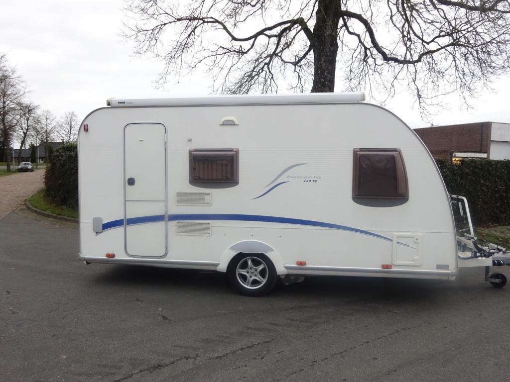 Bürstner Belcanto 430TS Met Mover en Luifel, Bedrijf, Treinzit, 4 tot 5 meter, Schokbreker