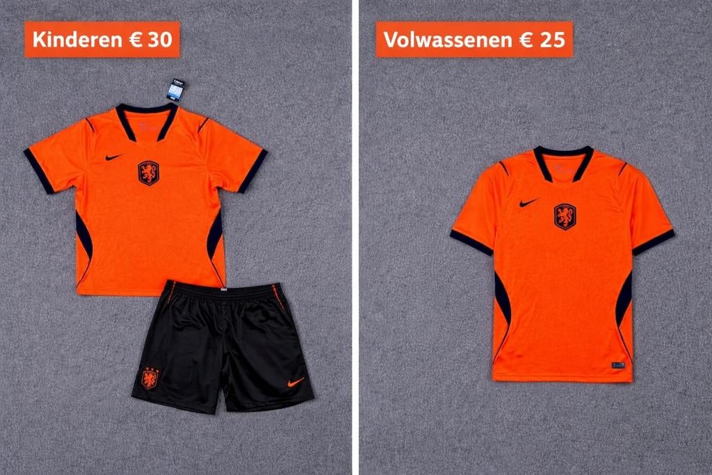 Nederlands elftal shirt volwassenen en kinderen, Maat XS of kleiner, Ophalen of Verzenden, Nieuw, Shirt
