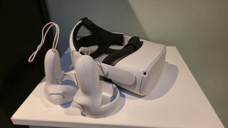 Oculus Quest 2 VR Headset - Perfecte Staat!, Spelcomputers en Games, Virtual Reality, Zo goed als nieuw, Pc, VR-bril, Ophalen