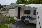 Schuifluifel 6.2 meter met luifelframe, Caravans en Kamperen, Ophalen, Zo goed als nieuw