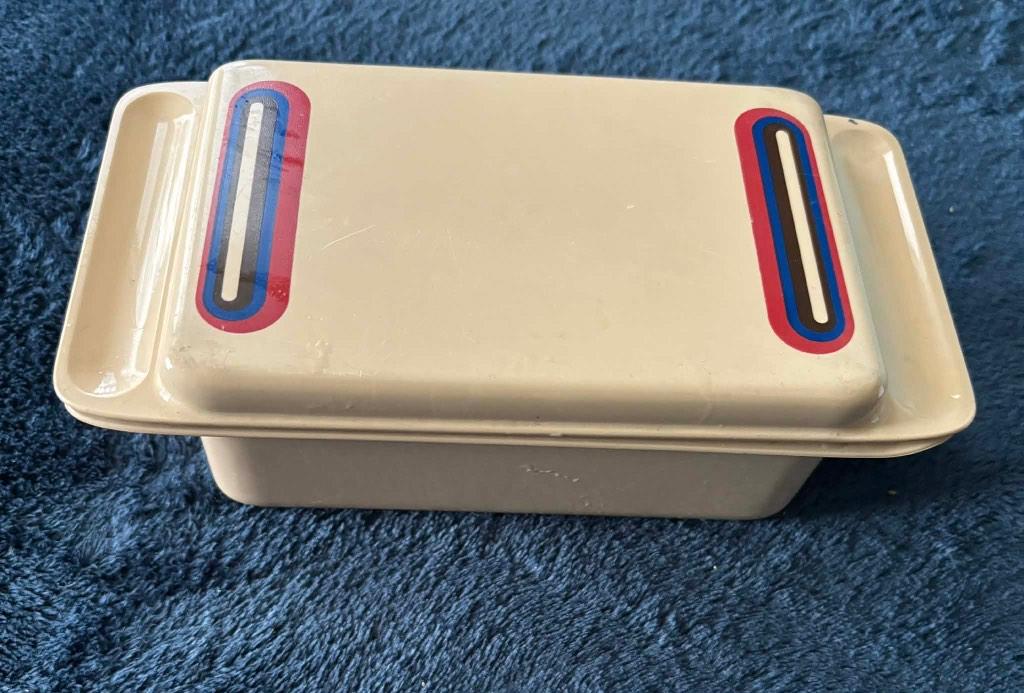 Vintage mepal botervloot, Ophalen of Verzenden, Huis en Inrichting