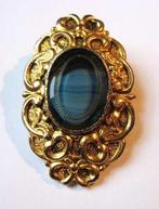 Antieke Victoriaanse sjaalclip, gebandeerde Agaat (5304-35), Ophalen, Zo goed als nieuw