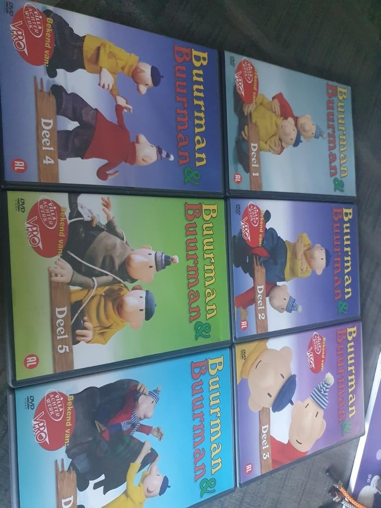 Te koop 6 delen Buurman& Buurman dvd's, Alle leeftijden, Ophalen of Verzenden, Zo goed als nieuw