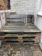 Gratis 4x EPAL Pallets - Perfect voor palletbank op balkon, Huis en Inrichting, Banken | Bankstellen, Ophalen of Verzenden, Gebruikt