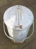 Vuilnisemmer vuilnisbak 's Gravenhage Den Haag zink, Gebruikt, 40 liter of meer, Ophalen of Verzenden, Metaal
