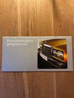 Mercedes-Benz programma brochure 4/77 oa W116 W123 R107, Ophalen of Verzenden, Zo goed als nieuw, Mercedes