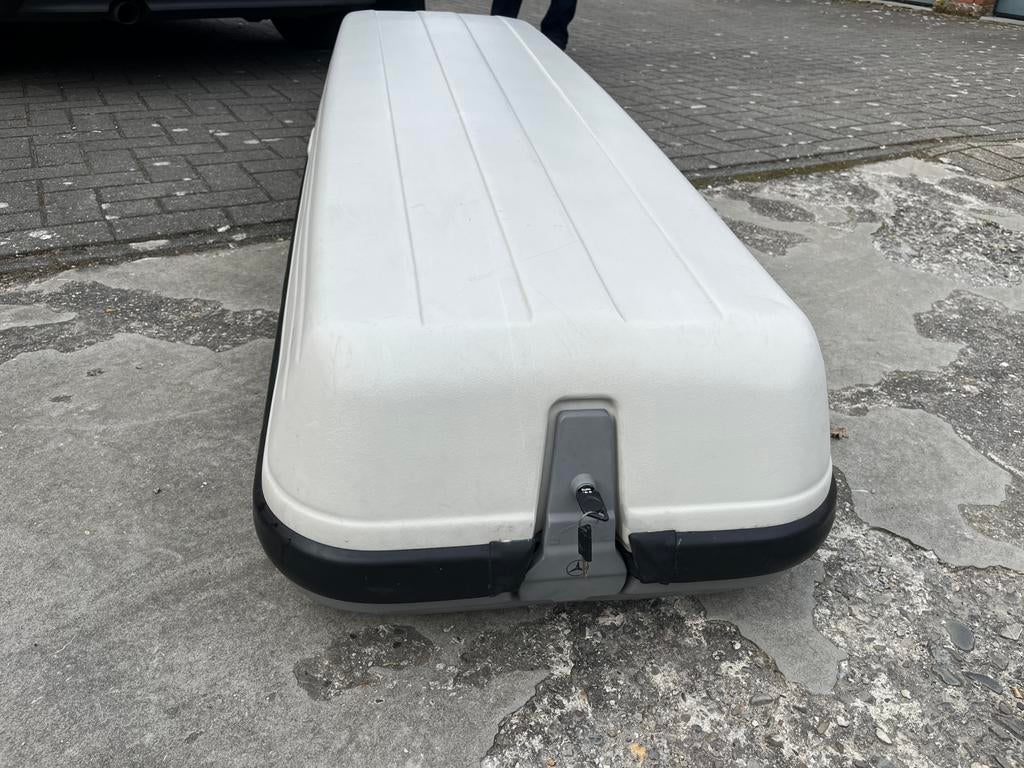 Dakkoffer& skikoffer  mercedes orgineel met sleutels, Auto diversen, Dakkoffers, Ophalen, Zo goed als nieuw