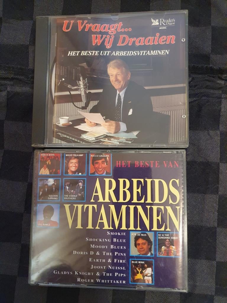 Arbeidsvitaminen 2 boxen groot voor 2 euro partij collectie, Verzenden, Gebruikt
