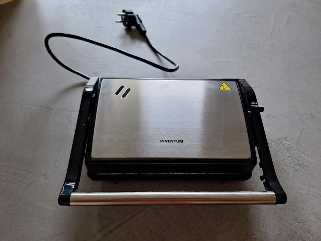 Inventum tosti apparaat, zgan, Witgoed en Apparatuur, Broodroosters, Ophalen of Verzenden, Zo goed als nieuw