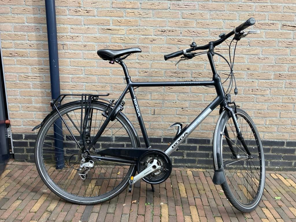 Koga herenfiets, Fietsen en Brommers, Fietsen | Heren | Herenfietsen, Overige merken, Gebruikt, Velgrem, Versnellingen