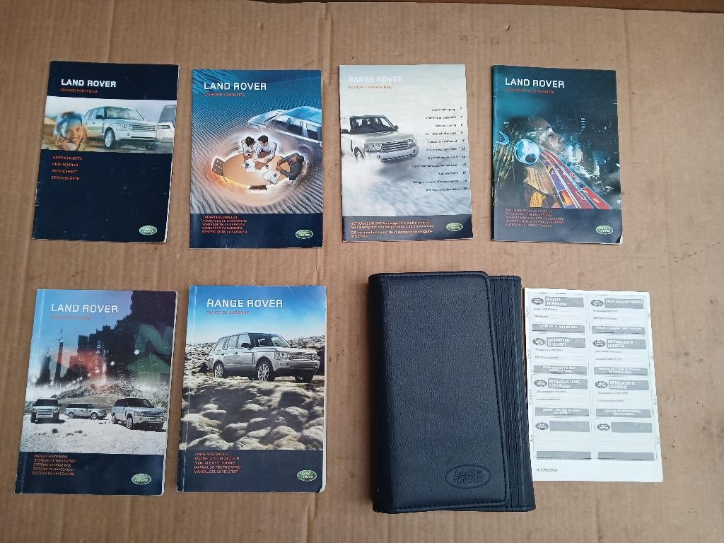 Handleiding Range Rover L322 Vogue 2007 Boekjes, Ophalen of Verzenden