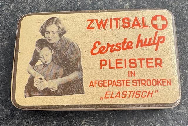 Zwitsal blikken doosje, Verzamelen, Verzenden, Gebruikt, Overige