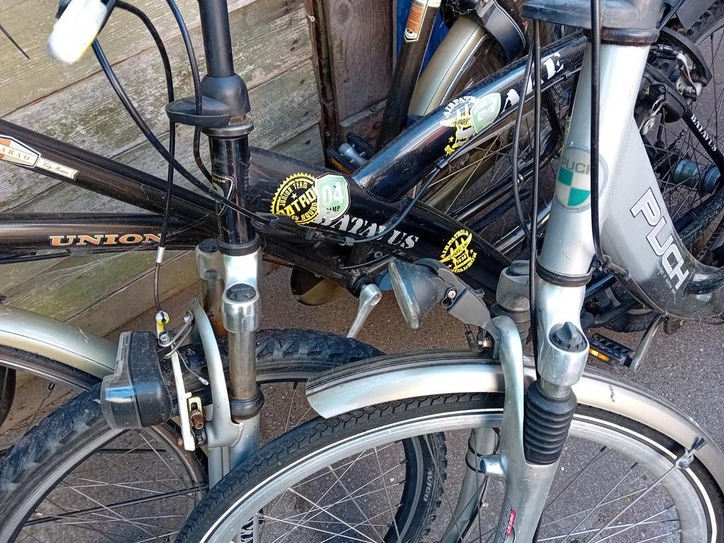 3 gebruikte fietsen: Union en Puch en batavus montain bike, Fietsen en Brommers, Fietsen | Dames | Damesfietsen, Overige merken