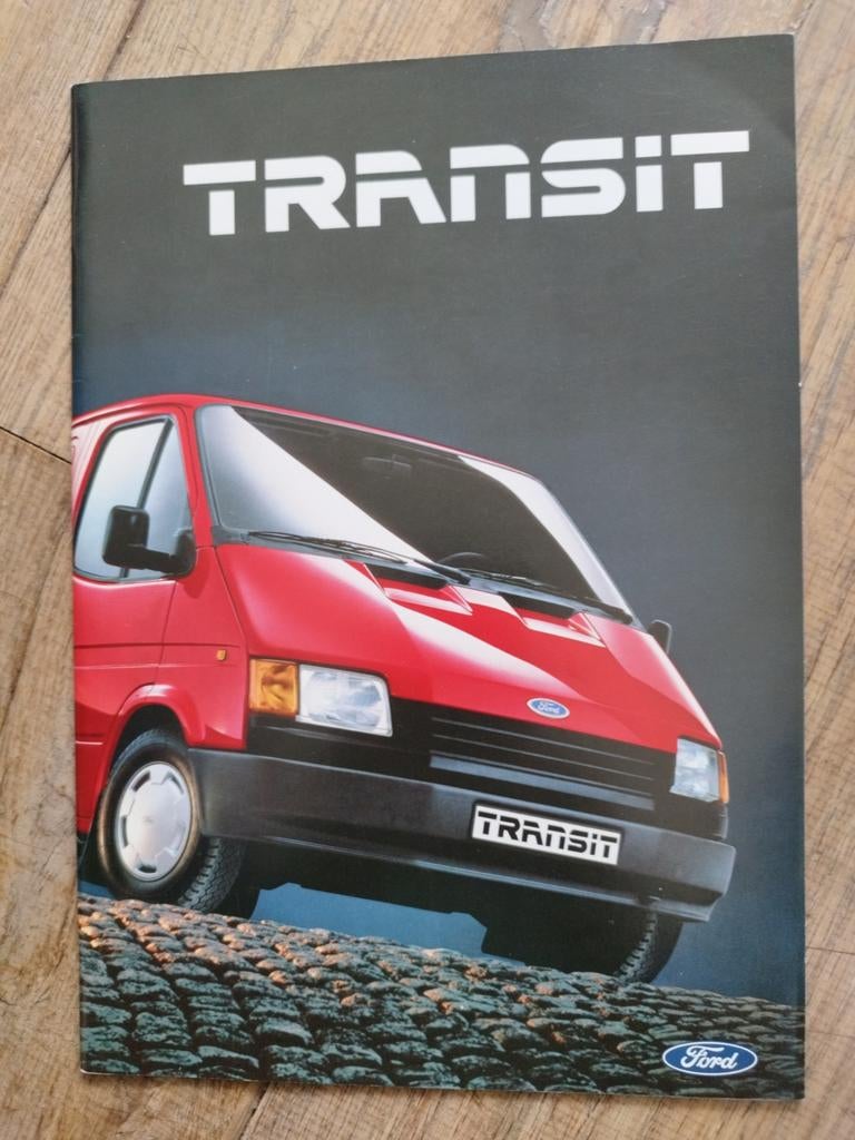 Ford Transit folder uit 1985, Ford, Ophalen of Verzenden, Zo goed als nieuw, Ford