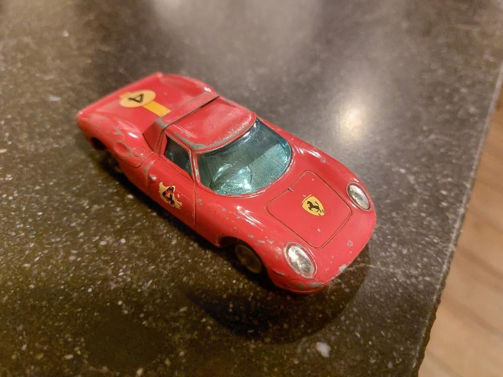 Corgi Toys Ferrari Berlinetta 250 Le Mans, Ophalen of Verzenden, Gebruikt, Auto