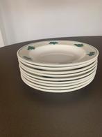 9 Royal Boch Aquarelle diepe borden - Zo goed als nieuw, Ophalen, Zo goed als nieuw, Keramiek, Bord(en)