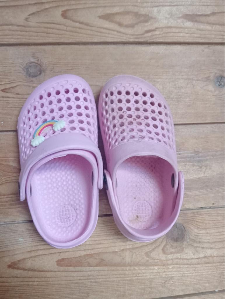 Rose Crocs maat 23, Ophalen of Verzenden, Meisje, Schoentjes