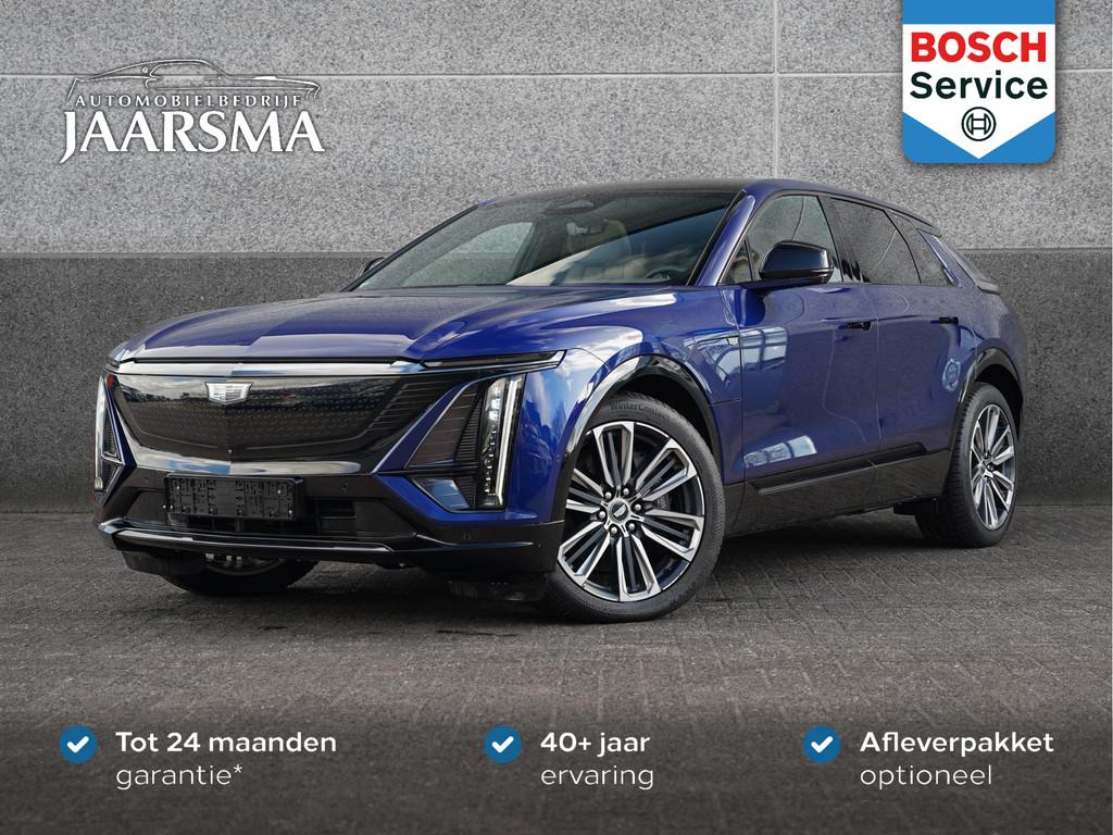 Cadillac Lyriq Sport 600 E4 |Glazen Dak |Stoel verwarming- v, Auto's, Automaat, Gebruikt, Lichtsensor, Blauw