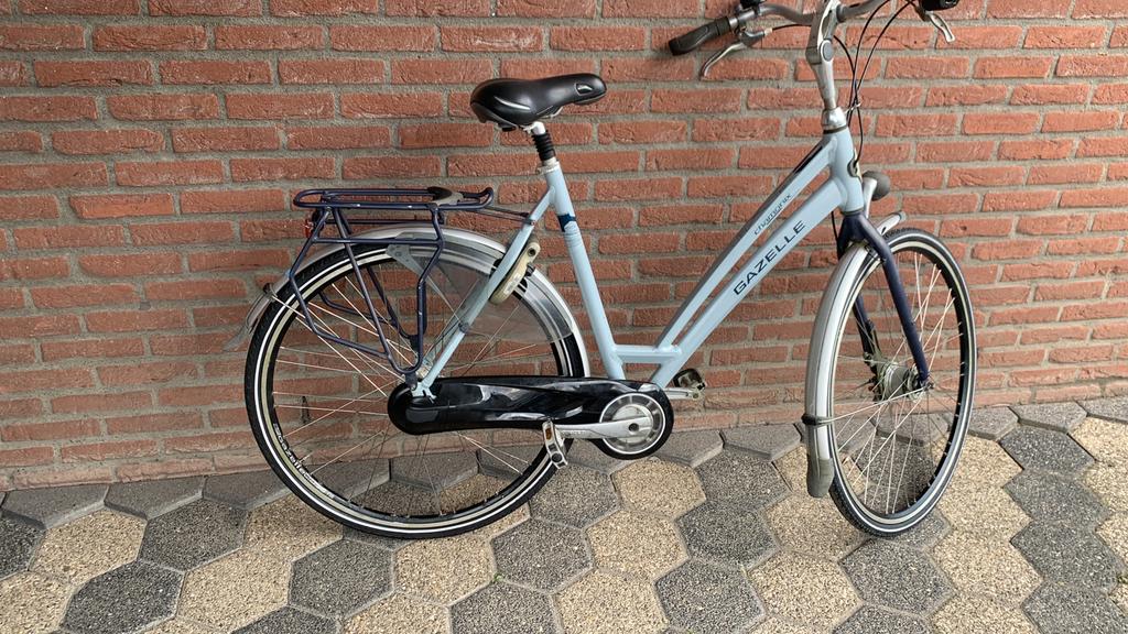 Te koop Gazelle chamonix, Fietsen en Brommers, Fietsen | Dames | Damesfietsen, Versnellingen, Zo goed als nieuw, Gazelle, 56 cm of meer