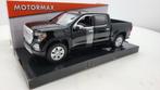 MotorMax GMC Sierra 1500 Denali Crew Cab, zwart, 2019, Ophalen of Verzenden, Nieuw, Auto, Motormax