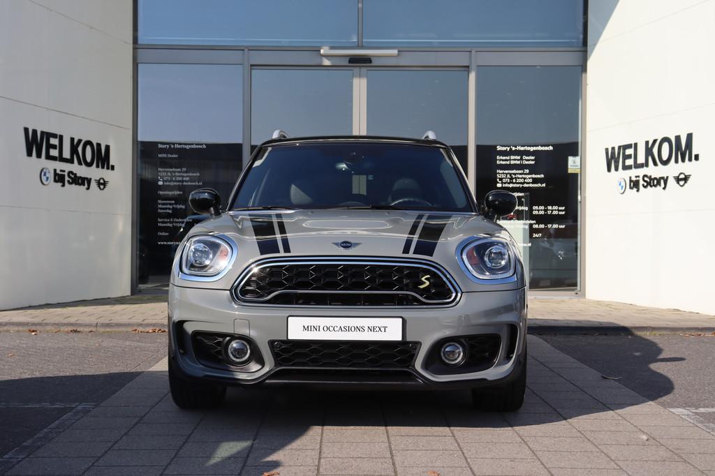 MINI Countryman Cooper SE ALL4 Chili Automaat / Panoramadak, Cruise Control, Gebruikt, Met garantie (alle), Leder en Stof