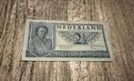 Zeldzaam 2,5 Gulden Muntbiljet Juliana 1949, Postzegels en Munten, Bankbiljetten | Nederland, Ophalen of Verzenden, 2½ gulden