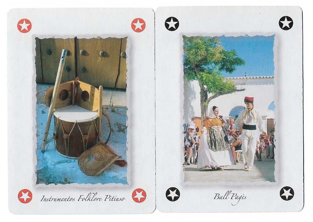 2 mooie souvenir jokers Ibiza, Verzamelen, Speelkaarten, Jokers en Kwartetten, Ophalen of Verzenden, Zo goed als nieuw, Speelkaart(en)