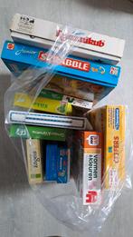 Grote tas vol diverse spelletjes en puzzels, Ophalen of Verzenden, Gebruikt