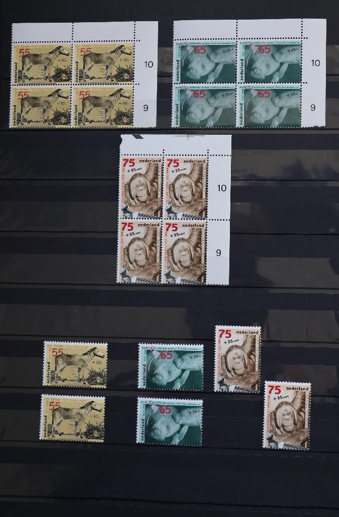 Nederland NVPH 1399 – 1401 Postfris blokken zomerzegels, Postzegels en Munten, Postzegels | Nederland, Ophalen of Verzenden, Na 1940