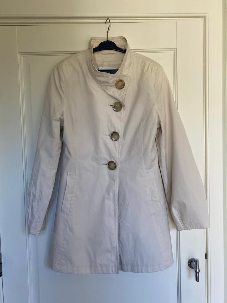Trenchcoat van Erich Fend, Ophalen of Verzenden, Zo goed als nieuw, Maat 38/40 (M), Beige