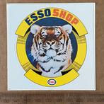 sticker esso shop, Verzenden, Zo goed als nieuw