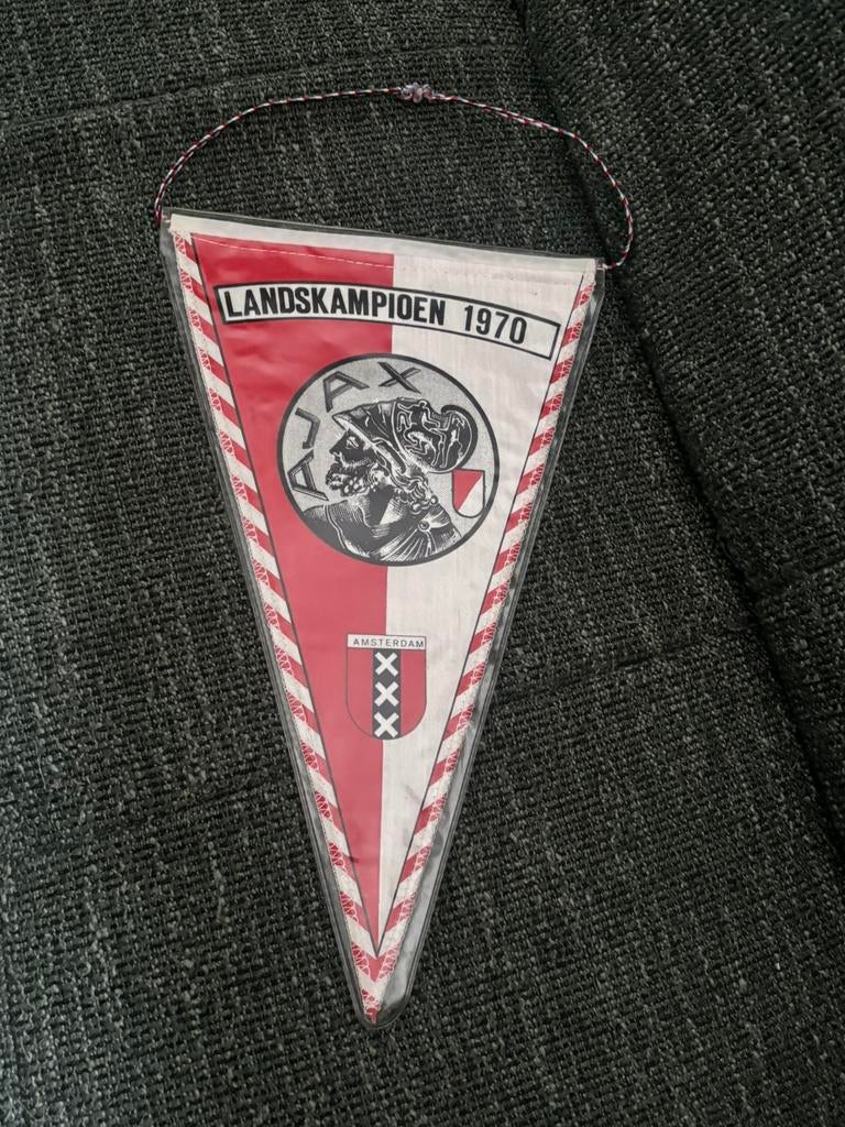 Ajax vaan Landskampioen 1970, Ophalen of Verzenden, Zo goed als nieuw, Ajax, Vaantje of Sjaal
