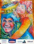 Poster Carnaval Jan Linders 2016 Jacqueline Klingenstijn, Ophalen of Verzenden, Zo goed als nieuw, A1 t/m A3, Film en Tv