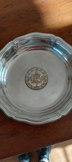 Verzilverde klassiek jubileum gedenks bord., Antiek en Kunst, Verzenden